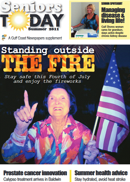 Seniors Today, a Gulf Coast Newspapers magazine designed by Thomas Boni