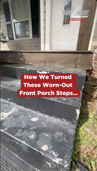 Resurfacing Worn-Out Front Porch Steps video preview image