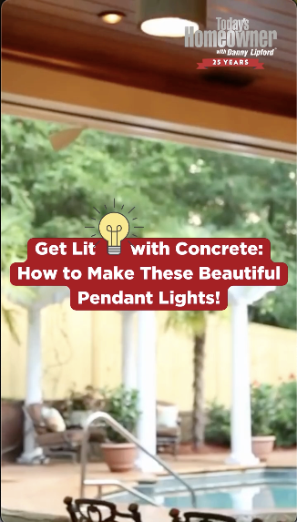 Video title for How to Make a Concrete Pendant Light. By Thomas Boni.