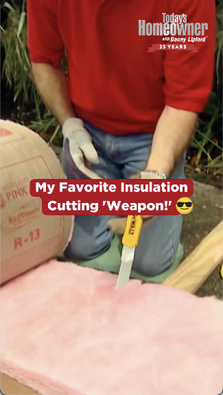 Video title for My Favorite Insulation-Cutting Weapon. By Thomas Boni.