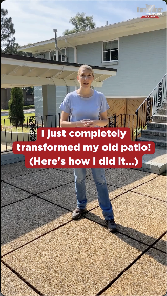 Transforming My Old Patio video preview image